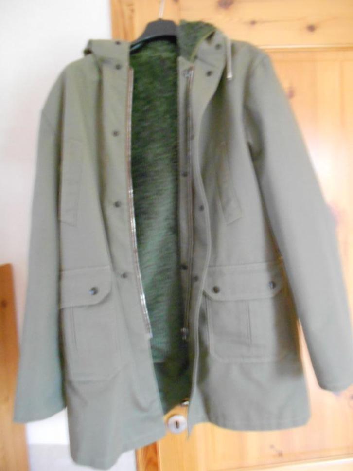 Mannenjas - type jagersjas, Maat 50, Kleding | Heren, Jassen | Winter, Gedragen, Maat 48/50 (M), Groen, Ophalen