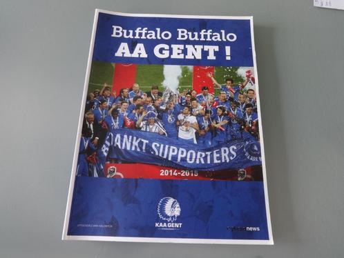 Buffalo AAGent supporters boek 2014-2015, Boeken, Sportboeken, Zo goed als nieuw, Balsport, Ophalen of Verzenden
