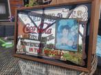 coca cola spiegel 48x 35cm, Enlèvement, Utilisé, Panneau publicitaire