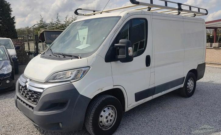 🆕 CITROEN JUMPER_2.2 HDI(110CH)_2015💢EUR.5B_3 PL_EQUIP💢, Auto's, Bestelwagens en Lichte vracht, Bedrijf, Te koop, ABS, Airbags