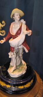 Antiek Karl Ens poselein beeld h 26 cm, Ophalen