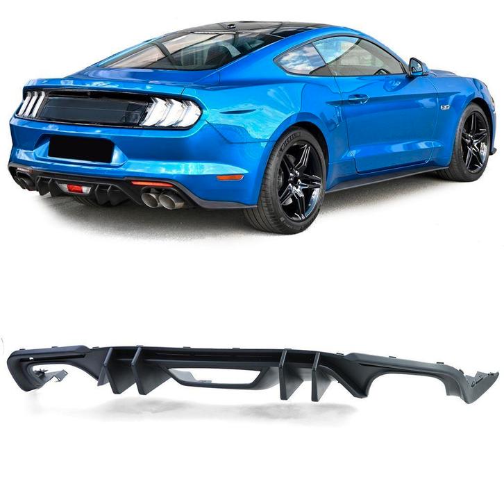 Diffuser Spoiler Voor Ford Mustang Coupe Cabrio Facelift 201, Auto diversen, Tuning en Styling, Verzenden