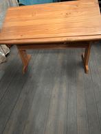 Grenen bureau, Ophalen, In hoogte verstelbaar, Zo goed als nieuw, Bureau