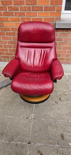 2 Fauteuils Relax stressless + 2 reposes pieds, Huis en Inrichting, Fauteuils, Ophalen, Gebruikt