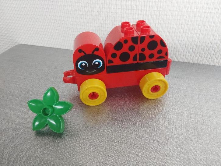 Duplo lieveheersbeestje (dag/nacht), cadeautje? Klas?, Kinderen en Baby's, Speelgoed | Duplo en Lego, Zo goed als nieuw, Duplo