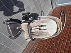 Stokke buggy (+ draagmand en zitje), Ophalen, Regenhoes