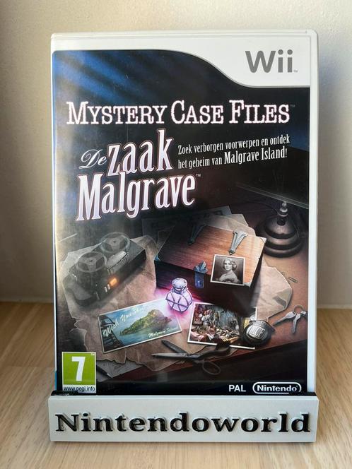 Mystery Case Files - De Zaak Malgrave (Wii), Games en Spelcomputers, Games | Nintendo Wii, Zo goed als nieuw, Ophalen