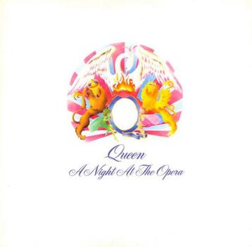 vinyl: QUEEN - A NIGHT AT THE OPERA  (als nieuw) beschikbaar voor biedingen
