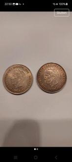 2  zilveren Belgische 250 frank, Ophalen of Verzenden