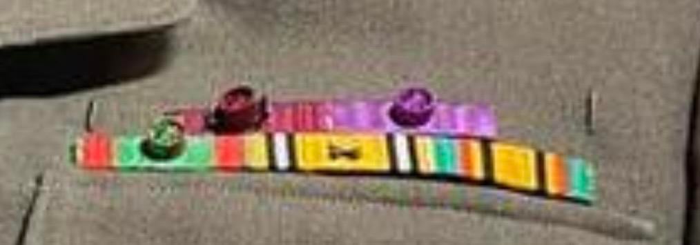 Medailles voor bijhorend lint gezocht!, Ophalen