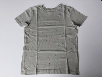 Tshirt groen zomerprint - maat 146 - slechts 2 euro beschikbaar voor biedingen