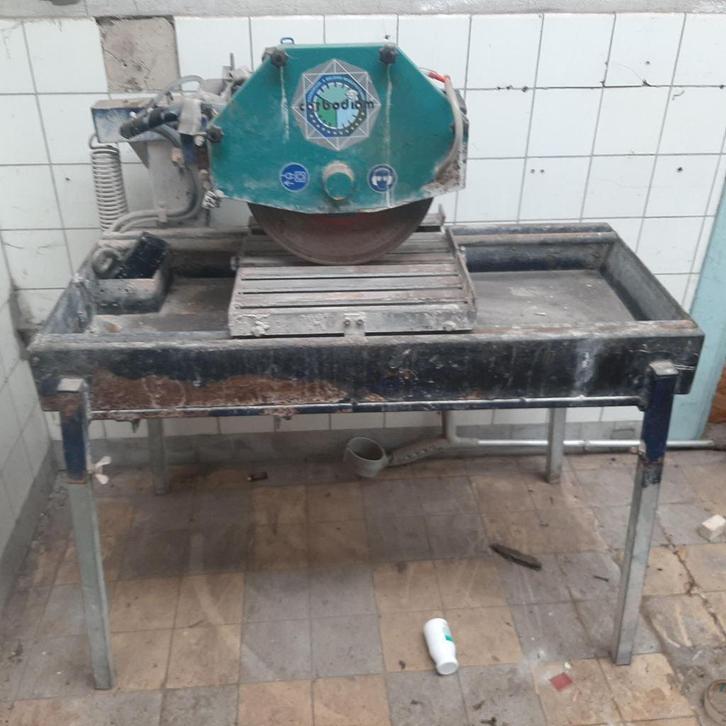 steenzaag, Doe-het-zelf en Bouw, Gereedschap | Zaagmachines, Gebruikt, Cirkelzaag, 1200 watt of meer, 30 tot 70 mm, Ophalen