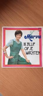 Marva, Ik blijf op je wachten, Cd's en Dvd's, Vinyl Singles, Ophalen of Verzenden, Zo goed als nieuw, Single