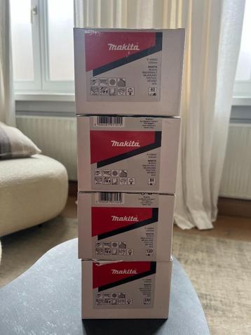 Makita schuurschijven 125mm P40, 80, 120, 240 (200 stuks), Enlèvement