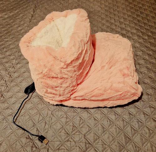 Verwarmde slipper met USB, Huis en Inrichting, Slaapkamer | Beddengoed, Nieuw, Overige typen, Eenpersoons, Roze, Ophalen of Verzenden