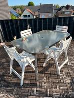Tuintafel en stoelen, Ophalen, Gebruikt