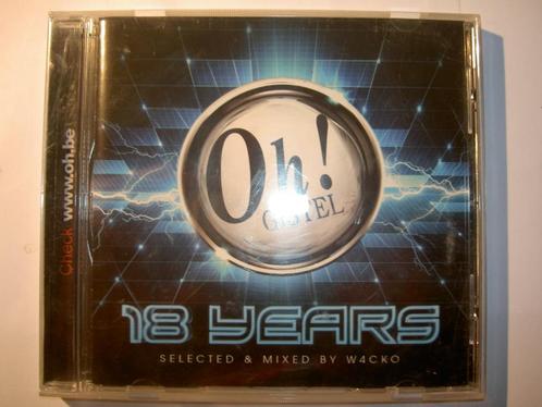 CD DJ W4cko - Ah ! (Hier) 18 ans, CD & DVD, CD | Dance & House, Enlèvement ou Envoi
