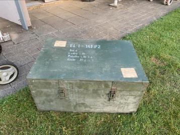 Militaire kist / koffer uit Tsjechië, Enlèvement, Autres, Caisse ou Géocache