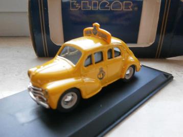 Renault 4CV « Assistance routière Touring » 1954 - Eligor, Envoi, Neuf, Voiture