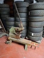 Zware manuele plaat en profiel schaar, Enlèvement, Utilisé