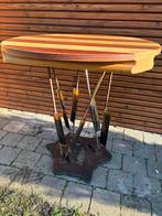 Design bijzettafel, Huis en Inrichting, Tafels | Bijzettafels, Ophalen, Zo goed als nieuw, Hout