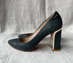 Nathan-Baume pumps, volledig leder, mt 37, jeansblauw, Kleding | Dames, Schoenen, Pumps, Blauw, Nathan-Baume, Ophalen of Verzenden