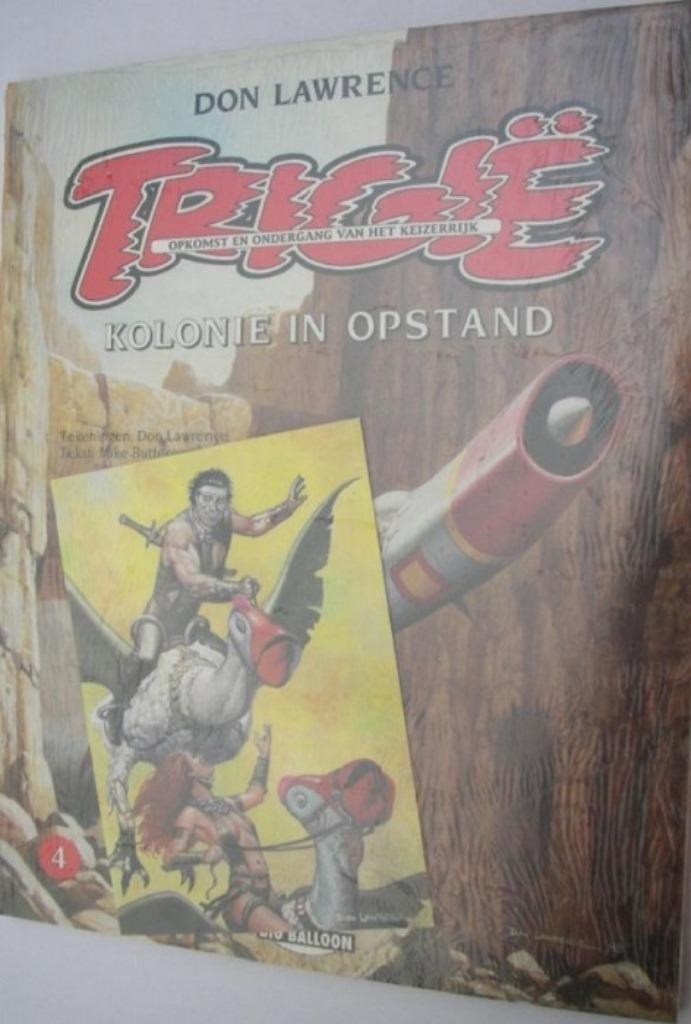 Speciale uitgave: twee albums met postkaart - Trigië / Storm, Boeken, Stripverhalen, Nieuw, Meerdere stripboeken, Ophalen