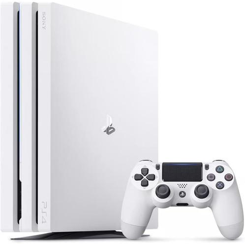 PS4 Pro 1 To blanche + 2 jeux (FIFA 18, Uncharted 4), Games en Spelcomputers, Spelcomputers | Sony PlayStation 4, Gebruikt, Pro