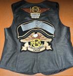 Gilet leder origineel Harley-Davidson maat M Dames, Motoren, Ophalen of Verzenden, Dames