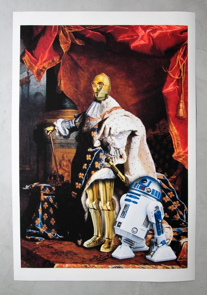 Star Wars - poster - 91x60 Cm High Quality giclée print, Verzamelen, Posters, Zo goed als nieuw, Ophalen of Verzenden