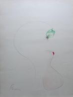 ROBERT STENNE / NAAKT / ORIGINEEL WERK / 73x55cm / SIG, Antiquités & Art, Enlèvement ou Envoi