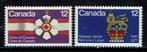 Canada. 634/35. xx, Ophalen of Verzenden, Postfris