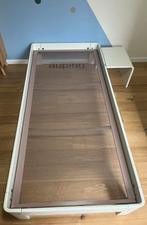 Auping Auronde bed met bedbodem en nachttafel, Huis en Inrichting, Slaapkamer | Bedden, Ophalen, 90 cm, Eenpersoons, Wit