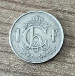 munt Luxemburg - Letzeburg 1 franc - 1952, Postzegels en Munten, Ophalen of Verzenden