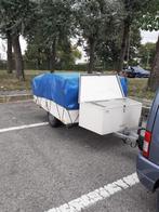 Vouwwagen GERJAK TAGO voo 2 pers.  incl. kampeermateriaal, Ophalen, Blauw, Tot en met 2, Aanwezig