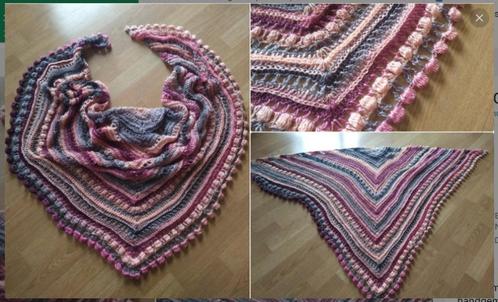 Grote omslagdoek sjaal shawl handgemaakt, Vêtements | Femmes, Bonnets, Écharpes & Gants, Écharpe, Envoi