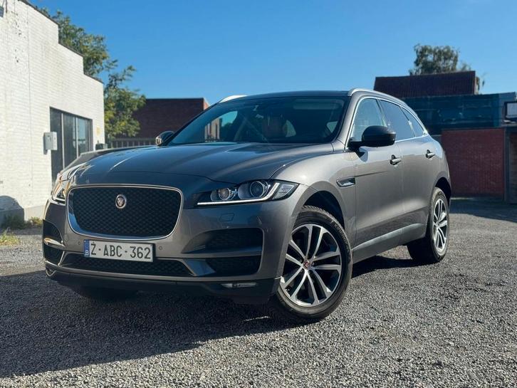 Jaguar F-PACE 2.0D AWD – 180 ch – 2020 +32 486 276 333 (TVA), Auto's, Jaguar, Bedrijf, Te koop, F-Pace, 4x4, ABS, Achteruitrijcamera