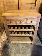 Teak kast wijnrek, Ophalen