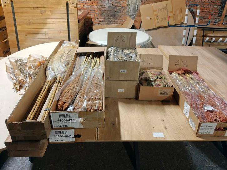 Droogbloemen - zelf uit te kiezen, Huis en Inrichting, Woonaccessoires | Droogbloemen, Nieuw, Ophalen