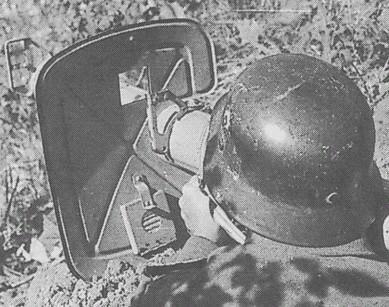 wo2 origineel Duitse Panzerschreck glas, Verzamelen, Militaria | Tweede Wereldoorlog, Landmacht, Overige typen, Ophalen of Verzenden