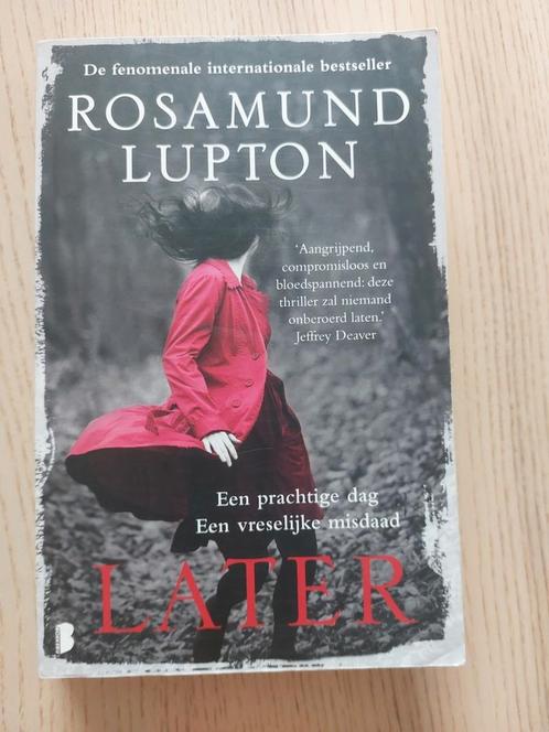 Rosamund Lupton - Later, Livres, Thrillers, Utilisé, Enlèvement ou Envoi