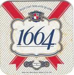 bierviltje 1st 1664, Verzamelen, Biermerken, Verzenden