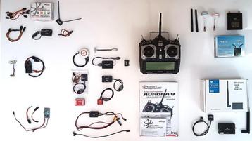 Complete set DJI- en Hitec-apparatuur voor drones 