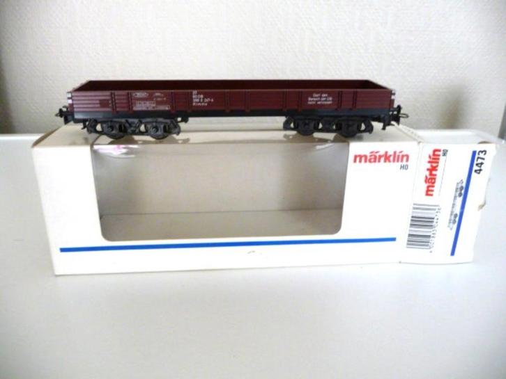 4433 Marklin HO - Voiture basse board NS OVP (C2500769), Hobby & Loisirs créatifs, Trains miniatures | HO, Neuf, Wagon, Märklin