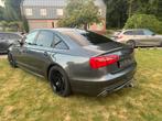 Audi a6 3.0 Diesel S-Line 180.000km + Gekeurd Voor Verkoop, Automaat, Euro 5, Zwart, Leder en Stof