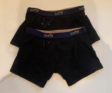 2 zwarte onderbroeken van Dryly - maat 158/164 beschikbaar voor biedingen