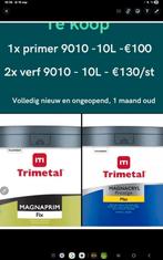 Verf ral 9010, Doe-het-zelf en Bouw, Verf, Beits en Lak, Ophalen, Nieuw, Verf