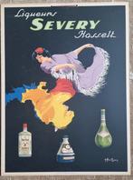 Severy Hasselt Liqueurs, Verzamelen, Posters, Ophalen of Verzenden, Zo goed als nieuw