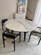 Calligaris eettafel ‘Abrey’, Huis en Inrichting, Tafels | Eettafels, Ophalen, 150 tot 200 cm, Rond, Nieuw