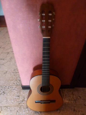 Guitare acoustique Junior HOHNER L: 90 cm + étui en cuir beschikbaar voor biedingen